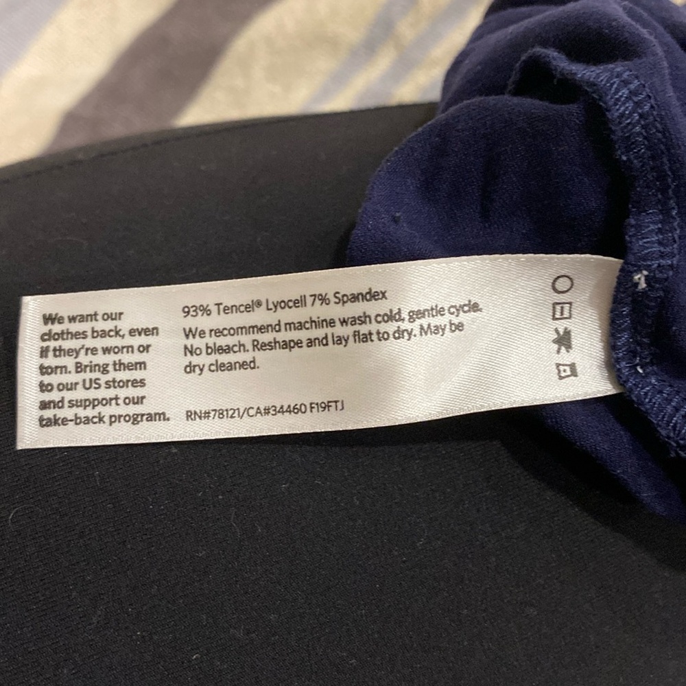 Eileen Fisher Blue Relaxed Sleeveless Tank Top Jersey Scoop Neck Tank Sz 2X - Picture 7 of 7